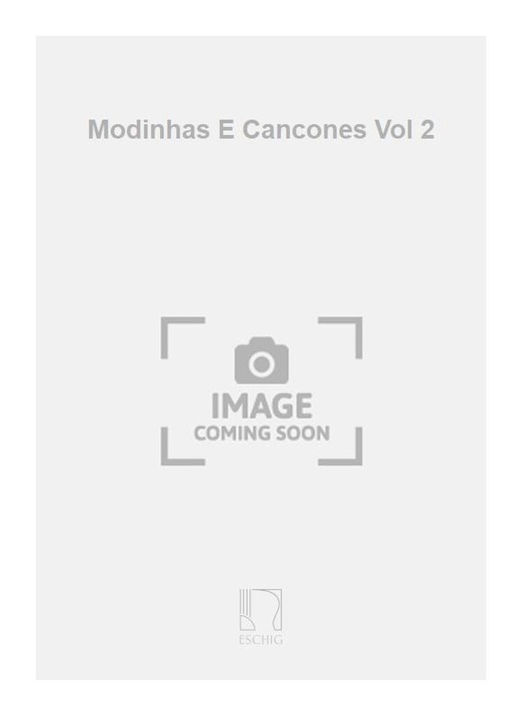 Modinhas E Cancones Vol 2
